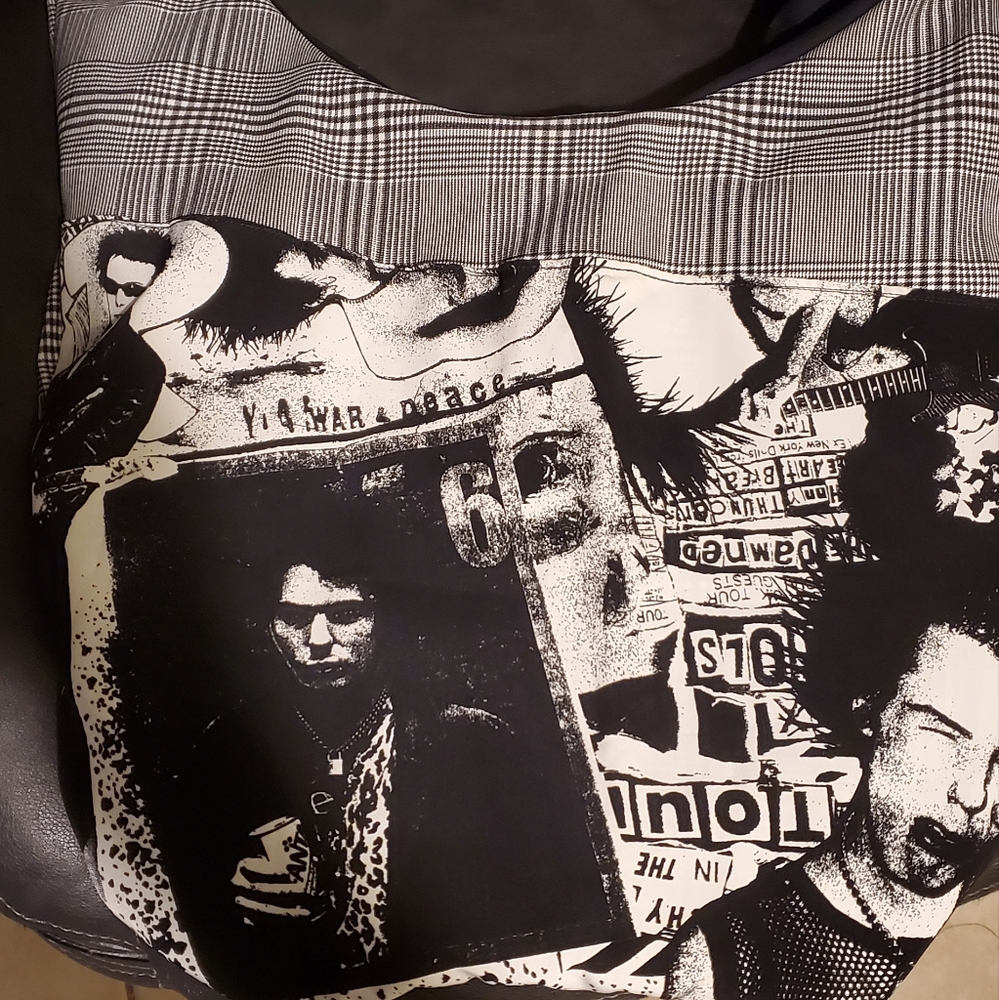 Sex Pistols DIY shoulder sling bag